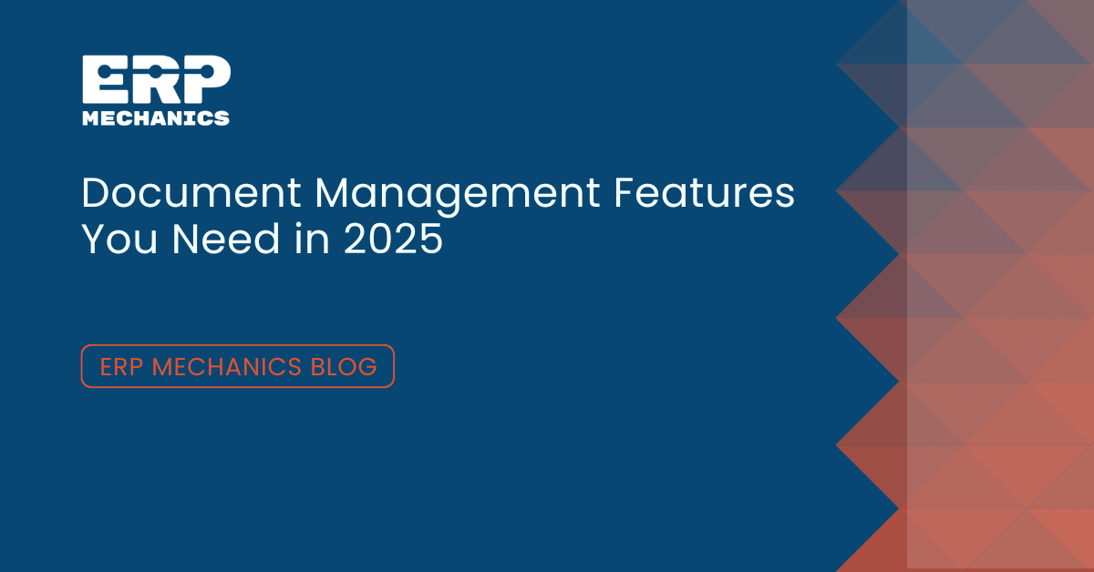 document management needs for 2025