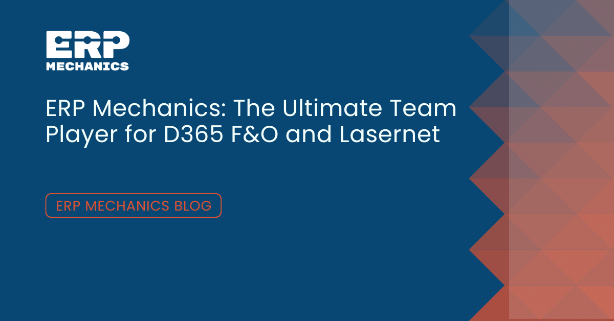 Dynamics 365 F&O and Lasernet Team Player