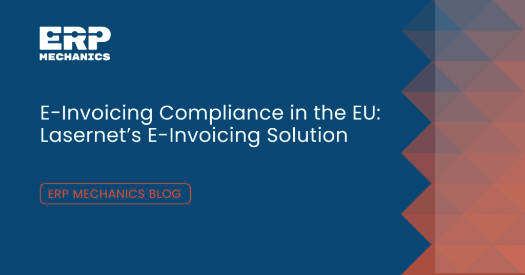 Lasernet for EU E-Invoicing compliance